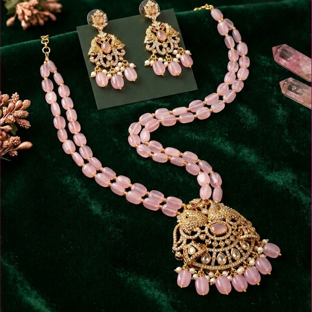 Eloura's Premium Vicktoria Rose - Hydro Heirloom Long Beads sets - E666DK