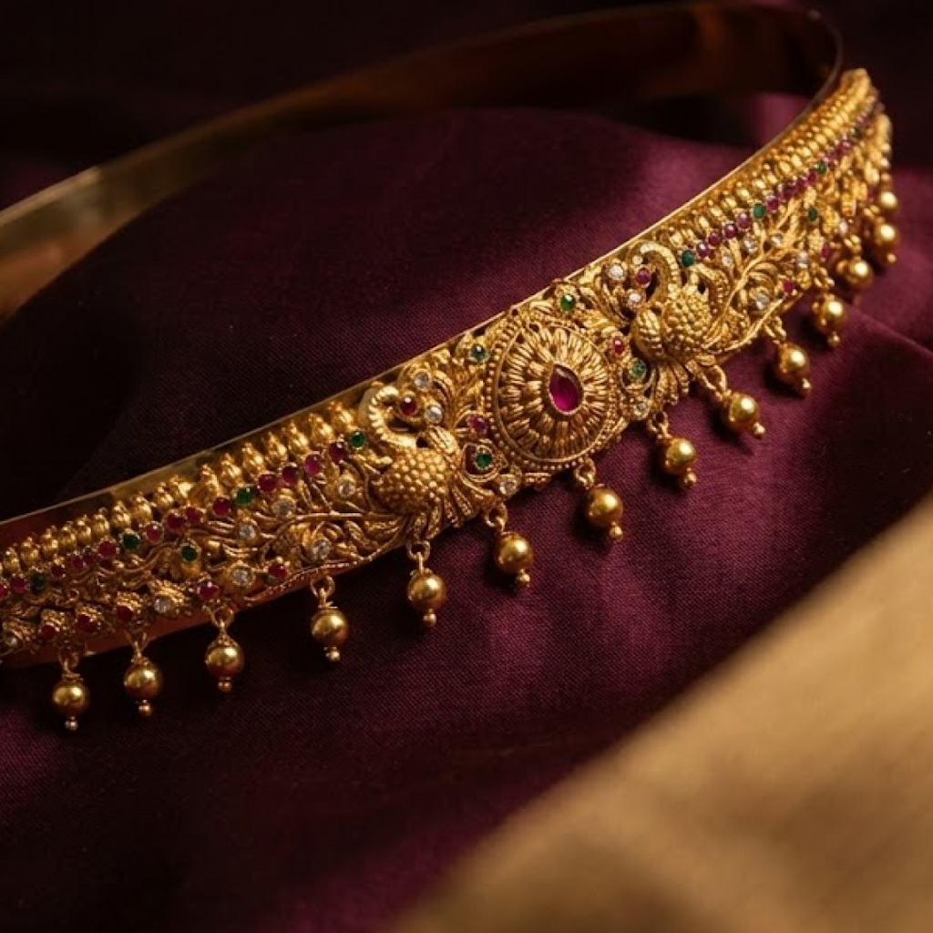 Royal Heritage Temple-Style Waist Belt -E701DK