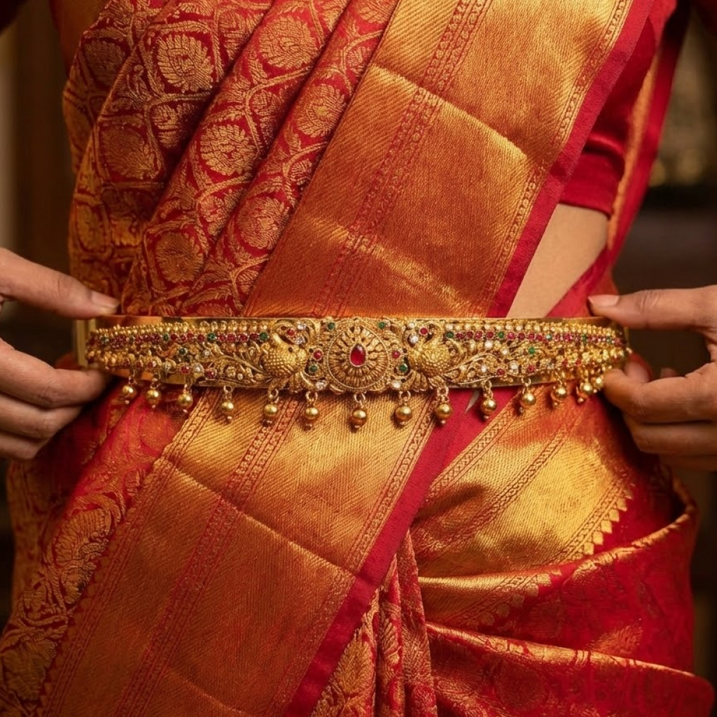 Royal Heritage Temple-Style Waist Belt -E701DK